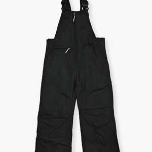 Kids charcoal snow bib for kids